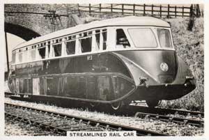 GWR streamlined railcar